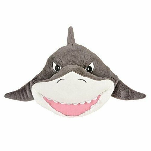 Adventure Planet One Plush Great White Shark Plush Pillow Stuffed Animal 11" - Picture 1 of 2